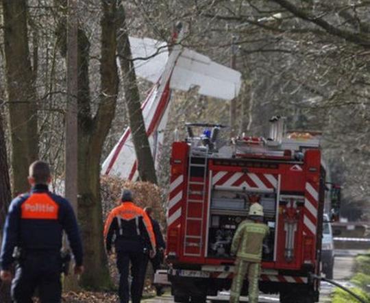 Крушение самолета в Бельгии
