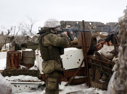 Украинские бойцы АТО