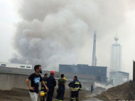 В Китае на заводе произошел пожар: погибли девять человек 