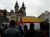 В Праге почтили память героев Небесной сотни