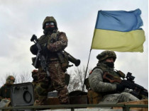 украинские военные в АТО