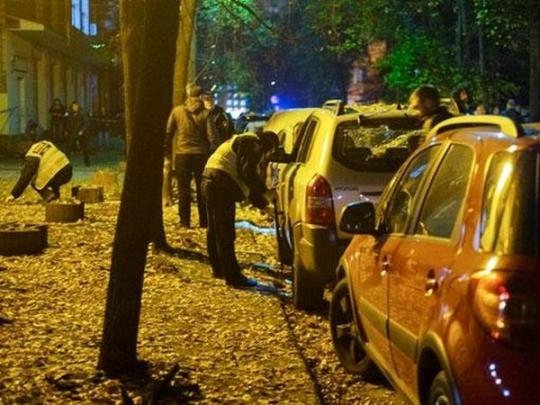 Задержаны подозреваемые в причастности к взрыву под Espreso.TV в Киеве