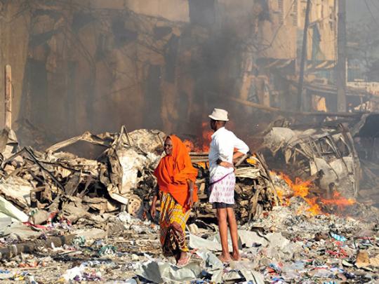 Взрыв в Сомали