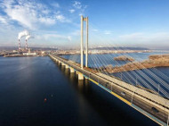 В ночь на 26 февраля на Южном мосту в Киеве частично ограничат движение 
