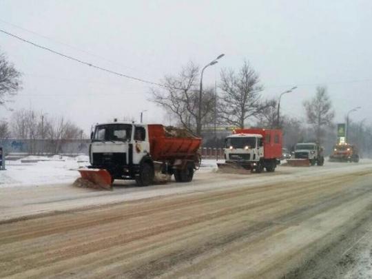 Одессу и область замело снегом