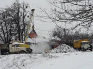 В Харькове новая авария на теплотрассе, жители остались без отопления (фото)