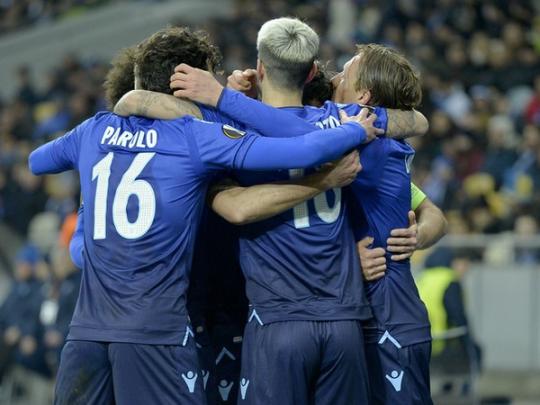 «Лацио» не пустил «Динамо» в четвертьфинал Лиги Европы
