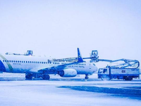 В шести городах Украины закрыты аэропорты