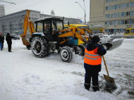 Киевляне могут в онлайн-режиме наблюдать, где работает снегоуборочная техника