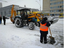 уборка снега в Киеве