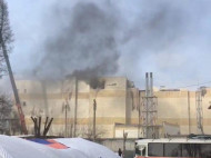 Торговый центр в Кемерово снова начал гореть (видео)