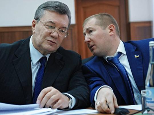 Виктор Янукович и Виталий Сердюк