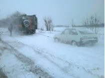 Снегопады в Украине