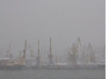 Туман в Одесском порту