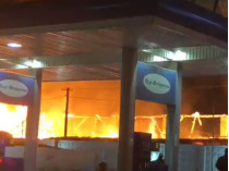 В Одессе масштабный пожар