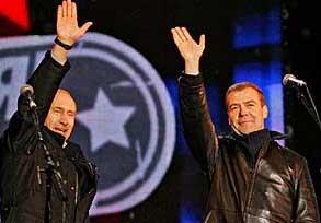 Дмитрий медведев избран президентом в первом же туре выборов