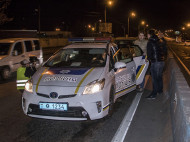 В Киеве на Академгородке столкнулись три автомобиля