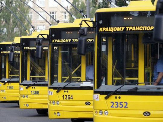 Наземный транспорт в Киеве