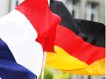 Флаги Франции и Германии