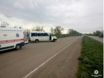 В Днепропетровской области перевернулась маршрутка: есть пострадавшие