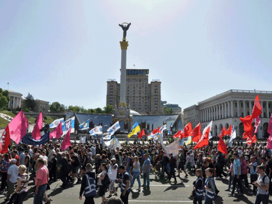 День труда в Киеве