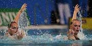 На первенстве европы в голландии украинки завоевали три «бронзы» в синхронном плавании