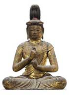 На аукционе «кристис» в нью-йорке деревянную статуэтку будды, созданную в японии в xiii веке, продали за 14 миллионов долларов