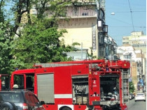 В Киеве горел ресторан: есть пострадавшие