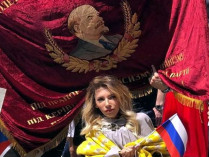 Российская делегация перед стартом «Евровидения-2018» несла флаги «ДНР» и «ЛНР» (фото)
