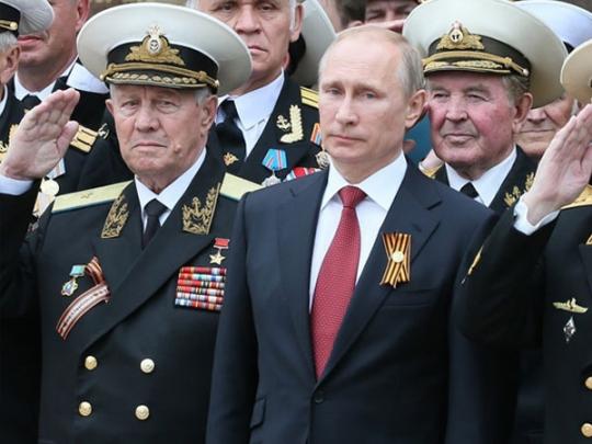 Владимир Путин с ветеранами