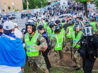 Драка фанатов в Днепре