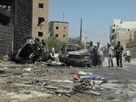 Взрыв автомобиля в Сирии