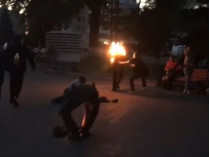 Во время концерта в Луцке 63-летний мужчина пытался совершить публичное самосожжение (видео 18+)