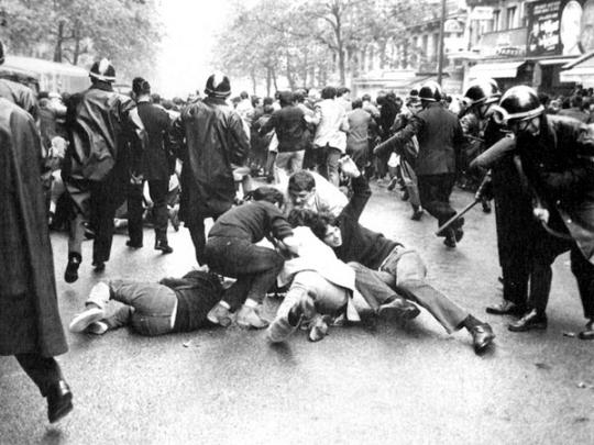 Красный май в Париже в 1968 году