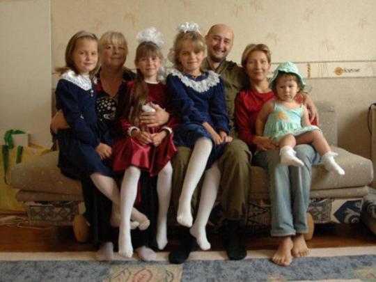 Бабченко с дочерьми
