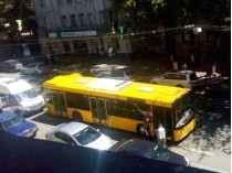 Водитель автобуса умер за рулем 