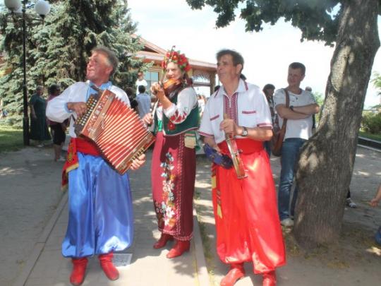 Гостем фестиваля «Полтавская галушка» был популярный телеведущий