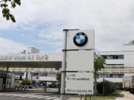 В Баварии горит завод BMW