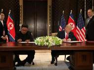 Стал известен текст документа, подписанного Трампом и Ким Чен Ыном