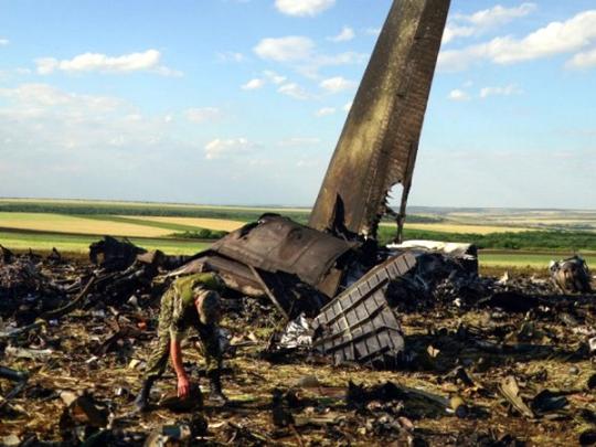 сбитый под Луганском Ил-76