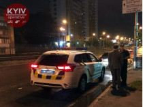 В Киеве поймали пьяным за рулем российского дипломата (фото, видео)