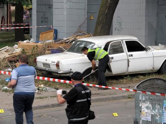 Аваков сообщил о задержании владельца взорвавшейся в Киеве машины 