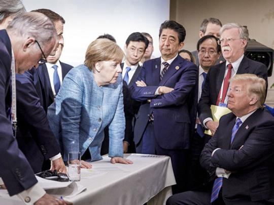 Трамп и лидеры стран G7