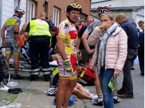 Масштабное ДТП в Бельгии: травмированы 20 велосипедистов