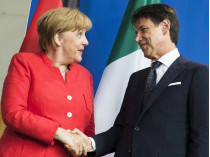 Меркель и Конте