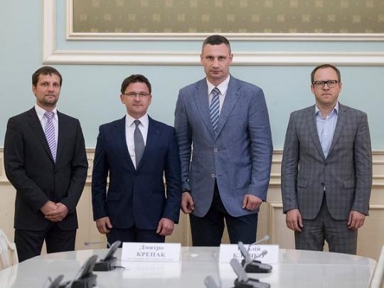 Кличко договорился с компанией Visa о развитии проектов безналичного города 