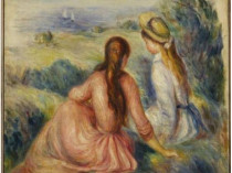 Картина Ренуара «Девушки на лугу»
