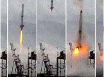 Появилось видео неудачного запуска ракеты в Японии 