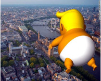 Воздушный шар «Трамп-ребенок»
