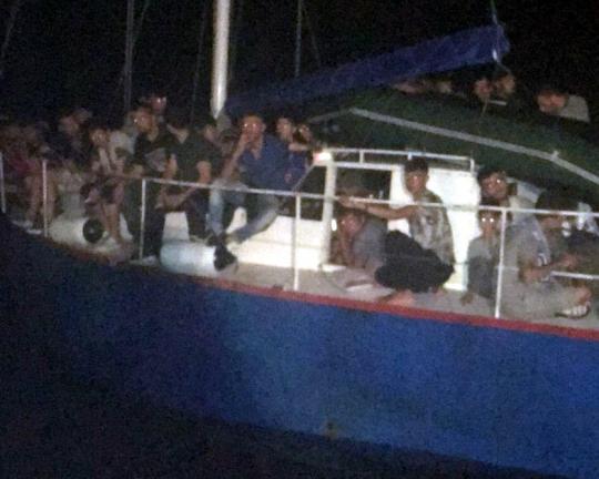 Нелегалы на борту украинской яхты